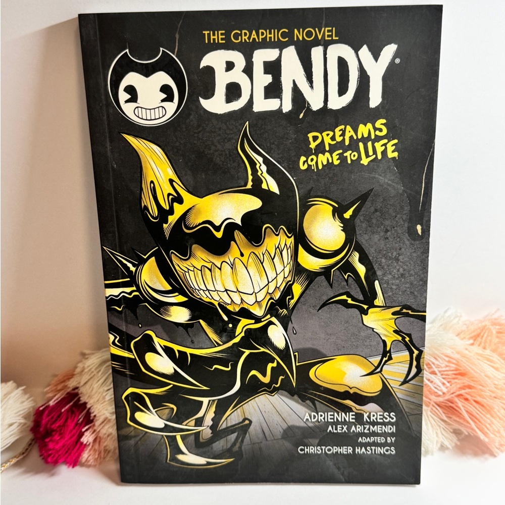 Scholastic Bendy Graphic Novel - Black and Yellow